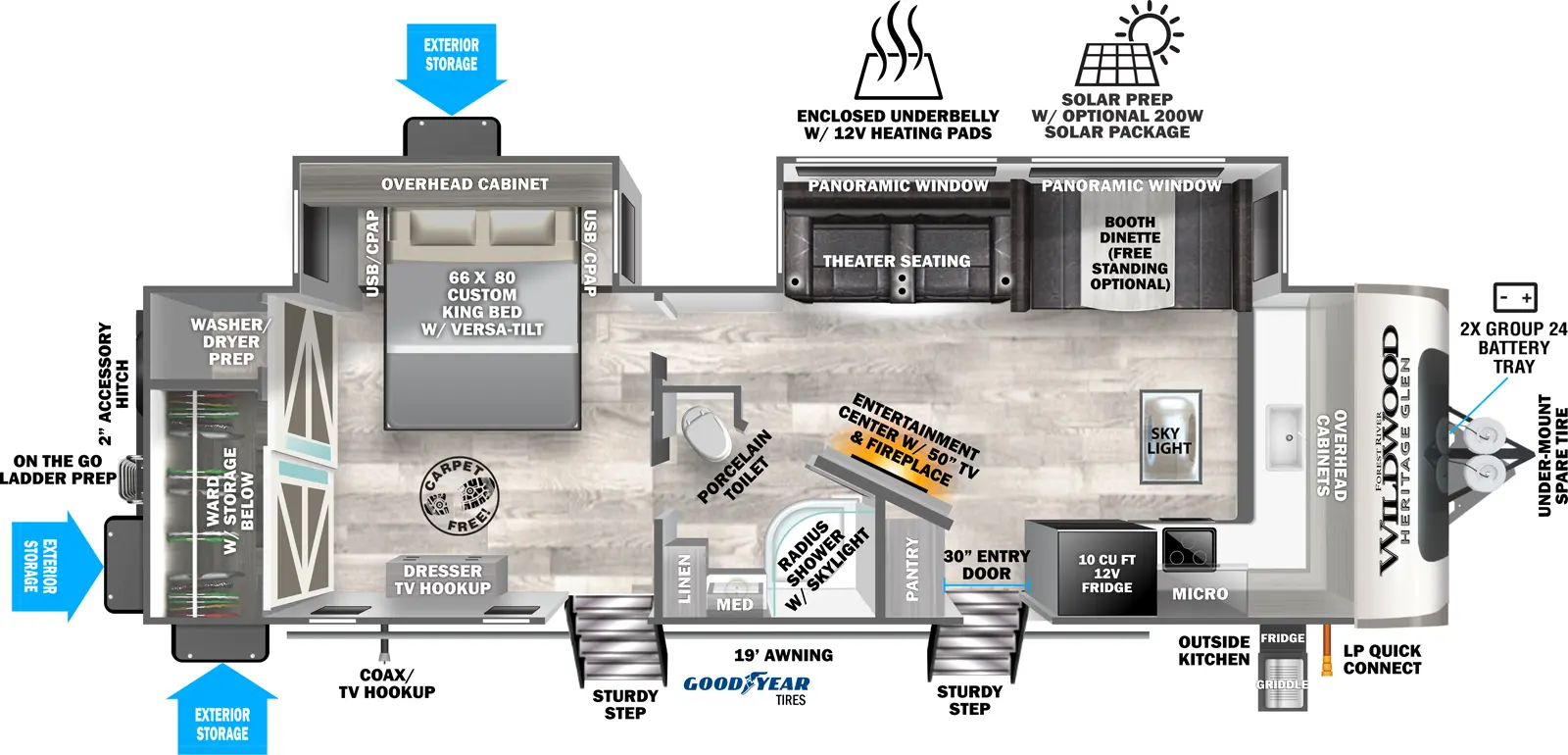 2024 270FKS Floorplan